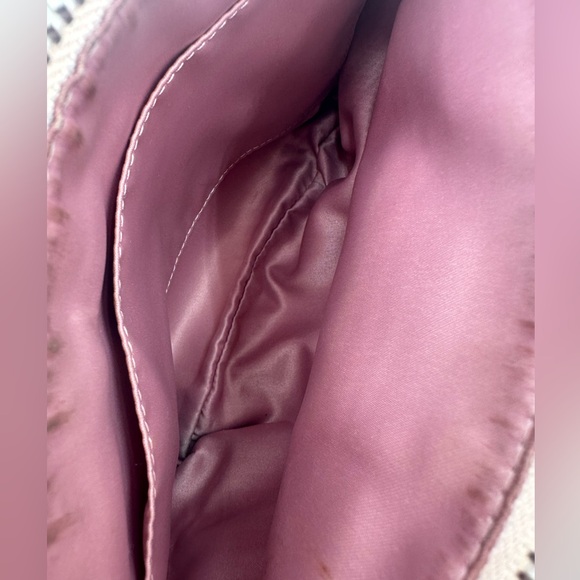 Coach Poppy Madras Plaid Sequined Signature Crossbody - Picture 7 of 10